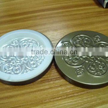 tinplate lid for candle jar, glass cup lid