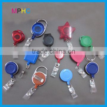 Various Design Retractable Badge Holder Pull Key Reel