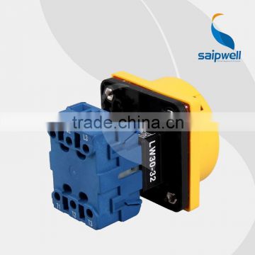 SAIP/SAIPWELL China New 32A 3 Poles Electrical Waterproof Rotary Switchgear