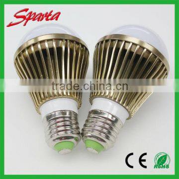 Sensor Aluminum 5w led bulb E27 450lm