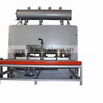 Supply maximum 1300 sheet output both side rapid facing melamine hot press/plywood machinery