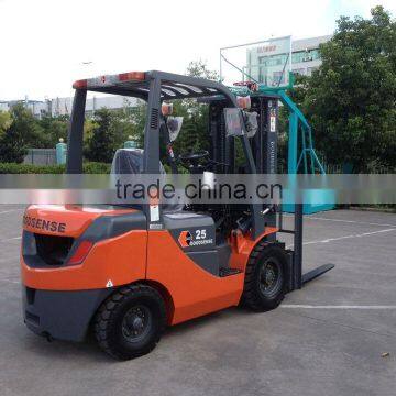 brand new china 2.5t mini forklift with nissan engine gasoline forklift