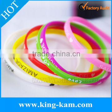 wholesale FDA silicone band silicone wristbands