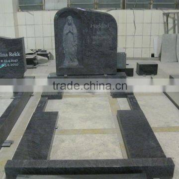 European style granite angel gravestone