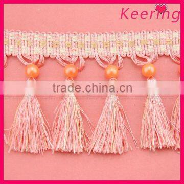 wholesale decorative beaded tassel fringe trim WTP-1290