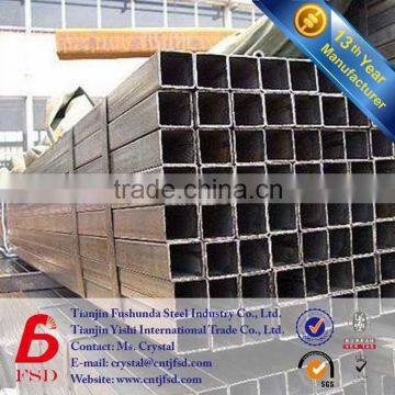 iron standard square pipe steel standard square pipe