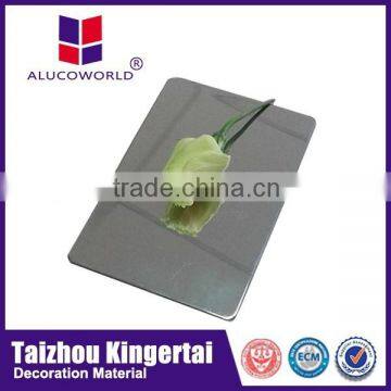 Alucoworld 12 years acp pvdf mirror effect cladding aluminum composite panel