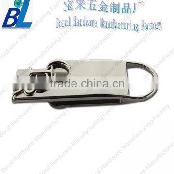 Best design of metal zipper puller in zinc alloy