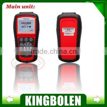 [Autel Distributor] Original OBDII Code Reader Autel MaxiService VAG505 Troubleshooter Codes Scan Tool Free Updates By Internet