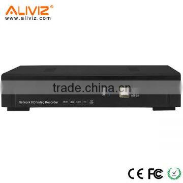 1U 8CH NVR could manage 8pcs IP Camera with PoE