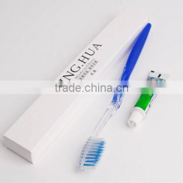 Nice quality nylon bristle hotel or Spa disposable toothbrush