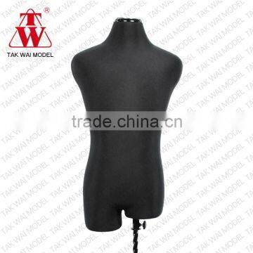 Cheap male half body fiberglass for display mannequins