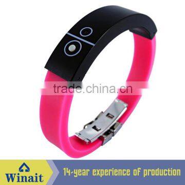 Silicon Health Bracelet Bluetooth Hands Free For Smart Phone WT-16