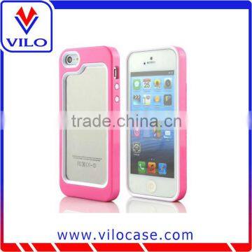 Custom design transparent kid proof mobile phone cover for nokia e5