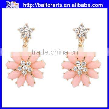 Candy Colored Sweet and Lovely Flower Stud Earrings (More Colors)