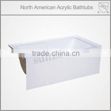 cUPC white bathtub 150cm, italian bathtub,standard bathtub