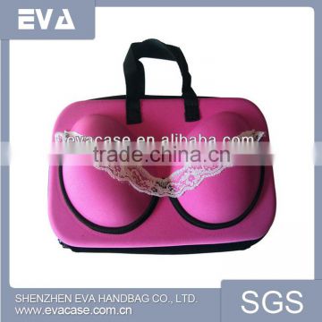 Promotional Fashion ladies travel eva bra case