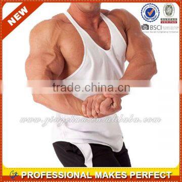 Cotton Men's Blank Stringer Y Back Tank Top (YCT-C0308)