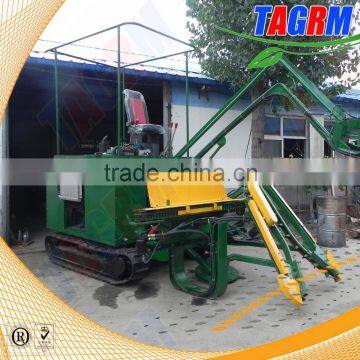 Whole cane stalk harvester SH15 sugarcane harvester low price cane machine for sale