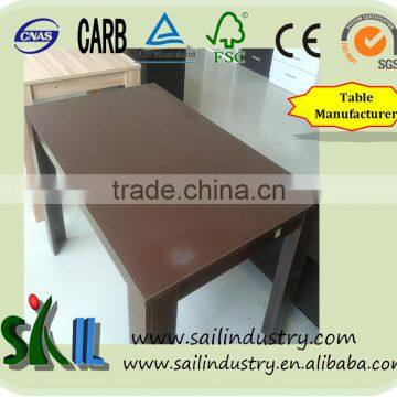 Cheap general use wooden table home furniture