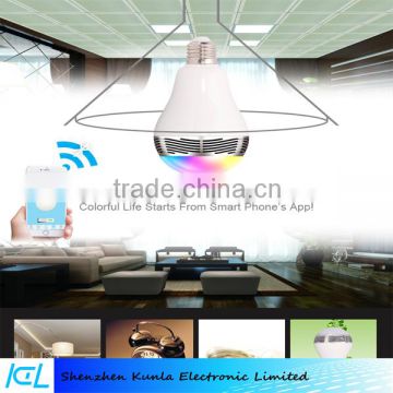 Color Changing Lamp Bulb bluetooth wifi smart led music bulb with Remote Control