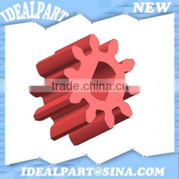 White Silicone rubber drive gear