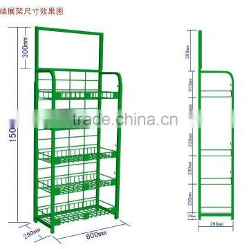 snack display shelf