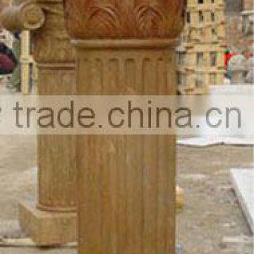 Stone gold railing designs marble baluster hand carved stone sculpture