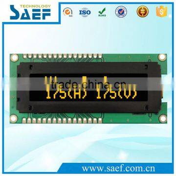 OLED type 1602 16x2 Character yellow OLED Display Module LCD screen