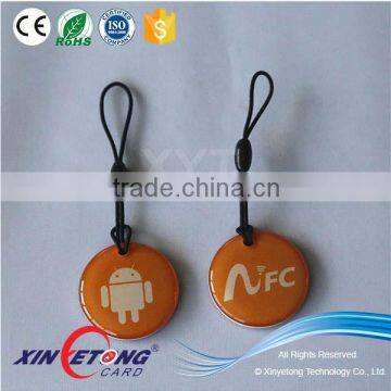 ISO14443A waterproof 13.56Mhz RFID tag MF Plus-x chip with 2K byte memory
