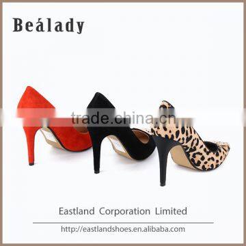 Wholesale high quality fashion 10cm high heel pumps shoes