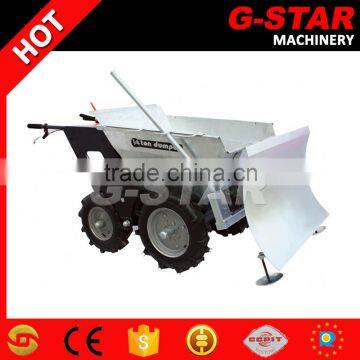 250kg Loading Gasoline Metal Bin Farm Wheeldriven Mini Dumper photo-6
