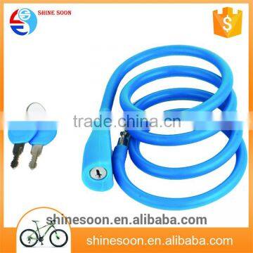 Hot Sale Fashion And Trendy Bicycle Folding Cable Lock / Bike Solid Locks