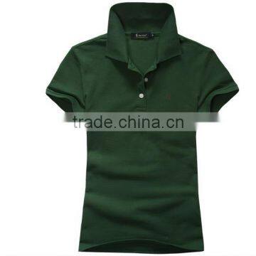 Wholesale China Bulk Plain Cotton Formal Short Sleeve Polo Shirts photo-2