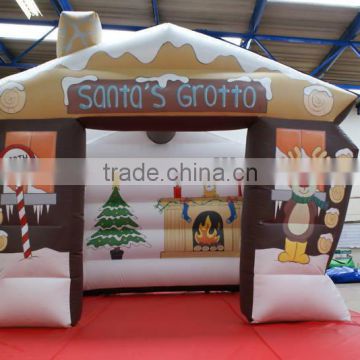 inflatable christmas decorations for sale,inflatable homer santa,2014 hot inflatable santa grotto