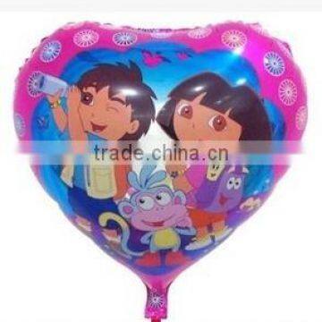 2016 Sale Party Supplies Single Foil Balloons Dora Balloons Cartoon Foil Helium photo-3