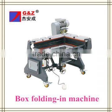 Box folding-in machine