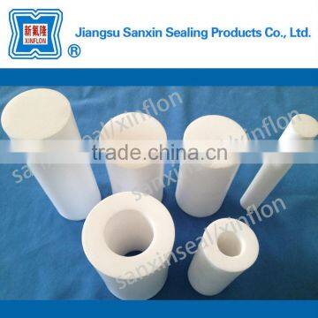 100% Pure White PTFE Moulded Rod