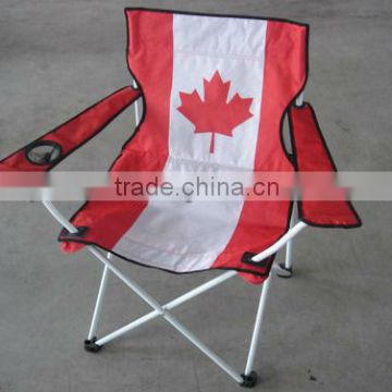 Canada flag chairs