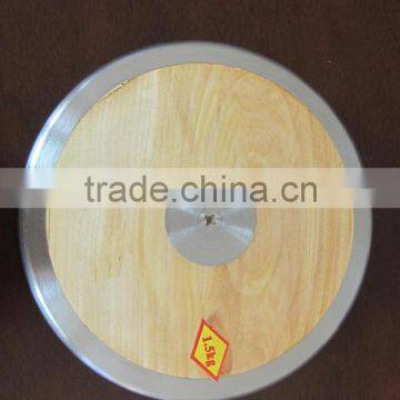 1.5kg Wood Breeding Discus Athletic photo-4