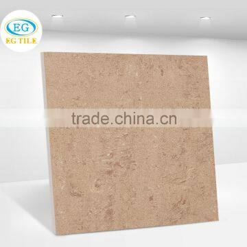 Cuppucino Brown Vitrified Double Loading Polished Tile Floor Porcelanato 60x60 photo-2
