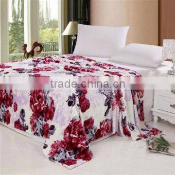 the elegant retro high grade fleece blanket