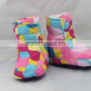 High quality ski soft sole baby boots