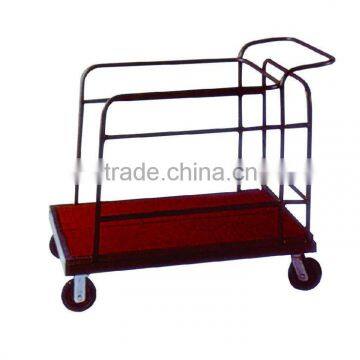 Wedding Decoration Movable Dance Floor Trolley Multi Purpose Heavy Duty transportation and storage Steel Hotel Trolley
