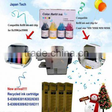 Riso Comcolor 7150/9150/3150 REFILL INK WITH CHIP