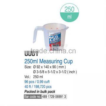 250 500 1000 ml Best large PP plastic measuring cup for cooking with clear scale kitchenware tools measurement instrument