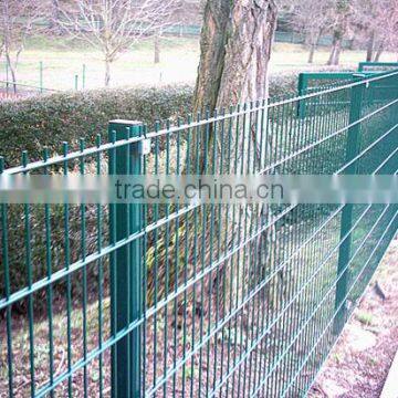 Hot sale PVC coated double wire garden fencing