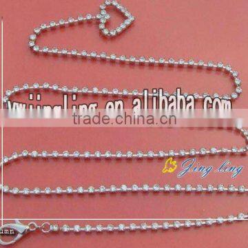 fashion heart shape shining wedding belt