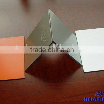 High quality pvdf interior aluminium decorated material