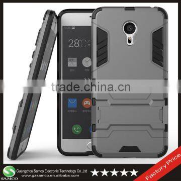 Samco Slim Lightweight 2 in1Hybrid with Soft Rugged TPU Inner Skin and Hard PC Anti Scratches Back Cover Case for Meizu Pro 6